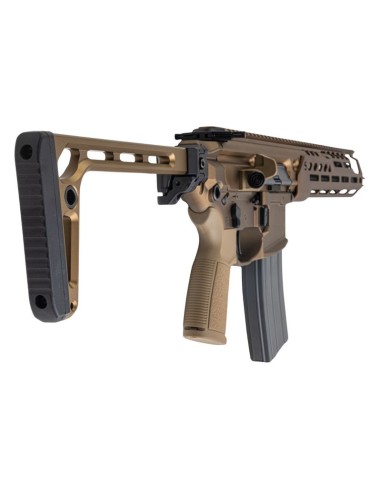 Salvo Precision MWS Spear LT 5.56 GBB 11.5 inch Steel Bolt - Dark Earth