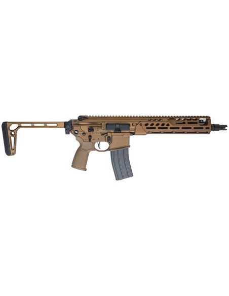 Salvo Precision MWS Spear LT 5.56 GBB 11.5 inch Steel Bolt - Dark Earth