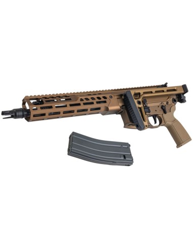 Salvo Precision MWS Spear LT 5.56 GBB 11.5 inch Steel Bolt - Dark Earth