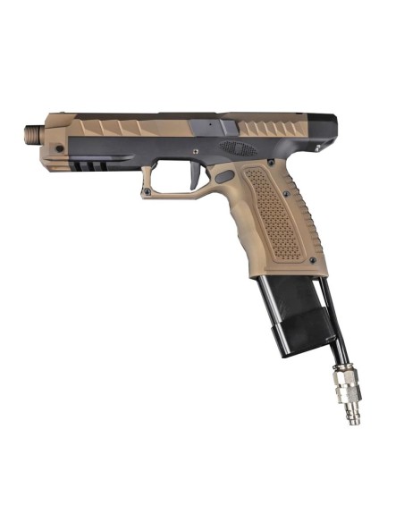 Gate HPA PTX pistol with Pulsar S2 - Dark Earth / Black