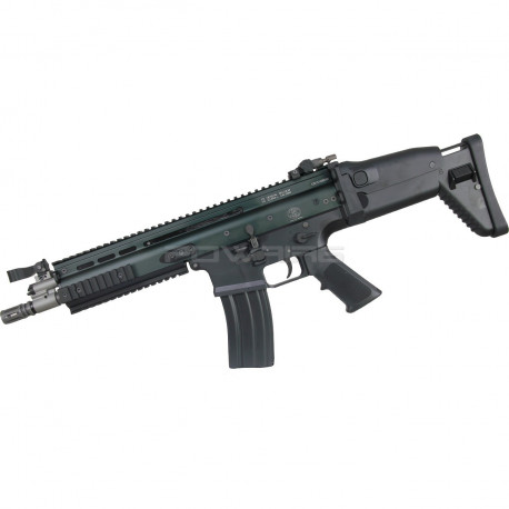 Cybergun WE SCAR MK16-L Open Bolt Version Black - 