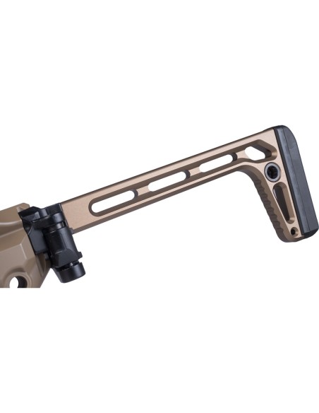 Salvo Precision MCX RATTLER MWS .300BLK Steel Bolt 5.5inch GBBR - Tan