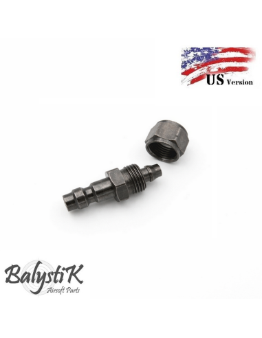 Balystik SafeConnect 8mm male HPA coupler - US version