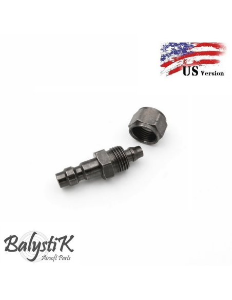 Balystik SafeConnect 8mm male HPA coupler - US version