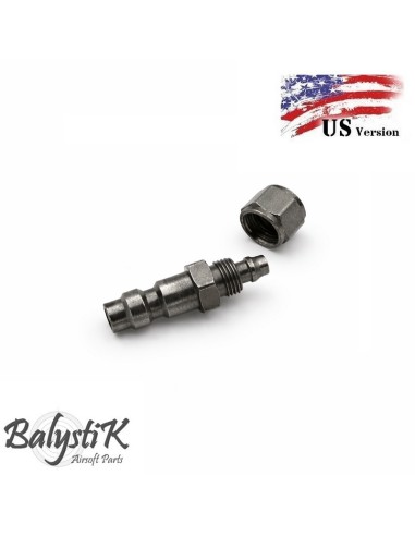 Balystik Coupleur HPA SafeConnect male 6mm - Version US