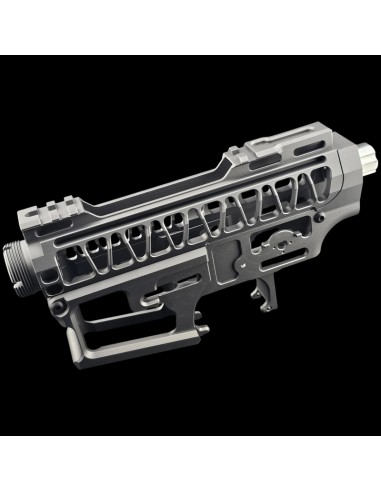Mancraft CNC Superlight speedsoft body and handguard - Gunmetal Gray