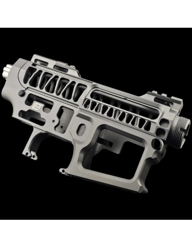 Mancraft CNC Superlight speedsoft body and handguard - Gunmetal Gray