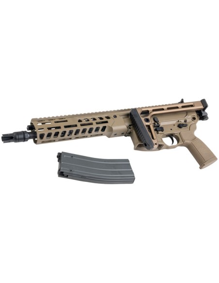 Salvo Precision MWS Spear LT CSAW 5.56 GBB 10.5 inch Steel Bolt - Tan