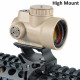 AIM-O MRO style Red dot sight Dark Earth - 