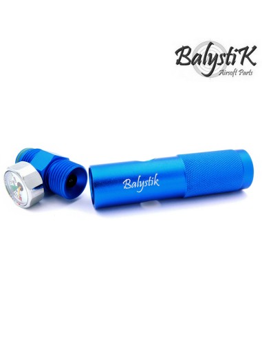 Balystik Adaptateur de sparklet 12g CO2 pour régulateur HPA avec manomètre