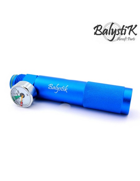Balystik Adaptateur de sparklet 12g CO2 pour régulateur HPA avec manomètre