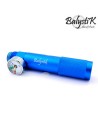 Balystik 12g CO2 adapter for HPA regulator with pressure gauge