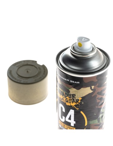 Invader Gear peinture en aérosol C4 Mil Grade RAL6040