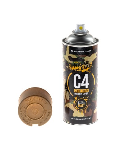 Invader Gear C4 Mil Grade color Spray RAL8000