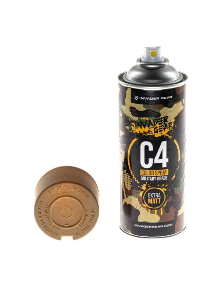 Invader Gear C4 Mil Grade color Spray RAL8000