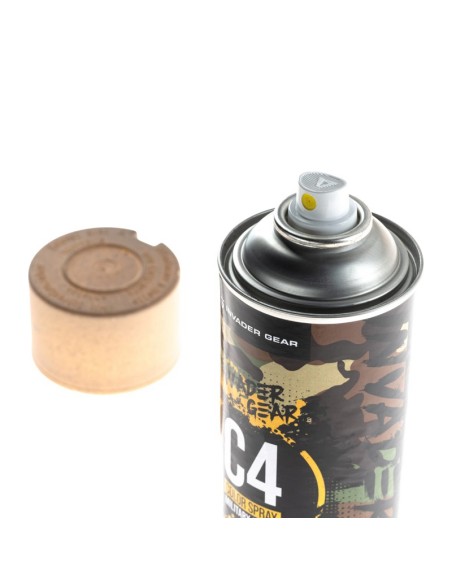 Invader Gear peinture en aérosol C4 Mil Grade RAL1019