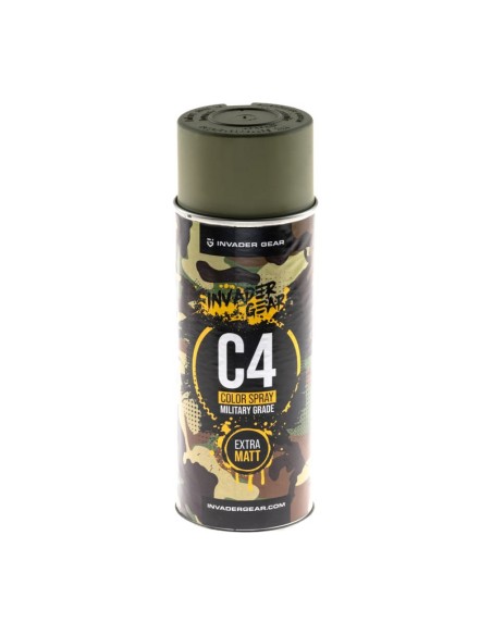 Invader Gear C4 Mil Grade color Spray RAL6013