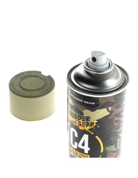 Invader Gear peinture en aérosol C4 Mil Grade RAL6013