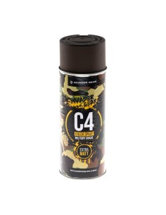 Invader Gear peinture en aérosol C4 Mil Grade RAL8027 2