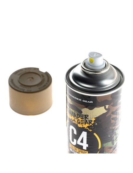 Invader Gear C4 Mil Grade color Spray Coyote Brown