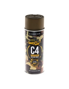 Invader Gear C4 Mil Grade color Spray Coyote Brown 2