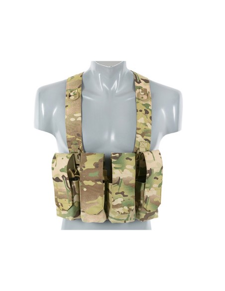 8Fields Chest Rig Laser-Cut avec porte chargeurs AR/AK - Multicamo