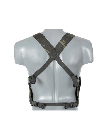 8Fields Laser-Cut Chest Rig with AR/AK Magazine Pouch - Multicam Black