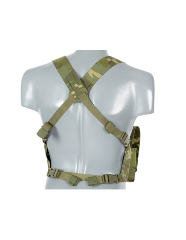 8Fields Chest Rig Laser-Cut avec porte chargeurs AR/AK - Multicam Tropic