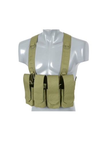 8Fields Chest Rig Laser-Cut avec porte chargeurs AR/AK - OD