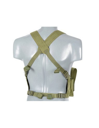 8Fields Chest Rig Laser-Cut avec porte chargeurs AR/AK - OD