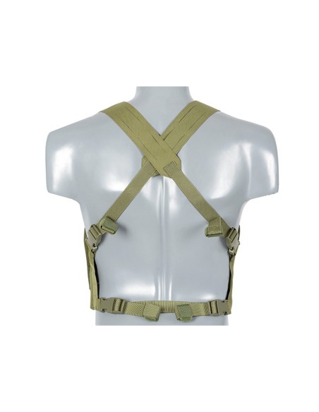 8Fields Chest Rig Laser-Cut avec porte chargeurs AR/AK - OD