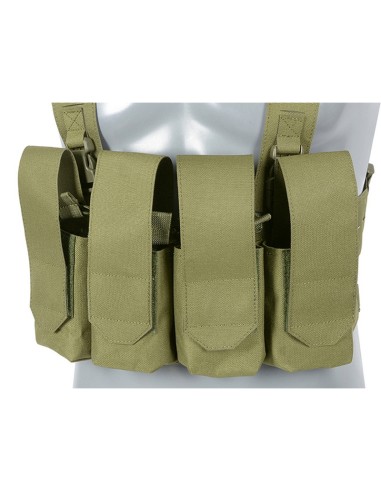 8Fields Chest Rig Laser-Cut avec porte chargeurs AR/AK - OD