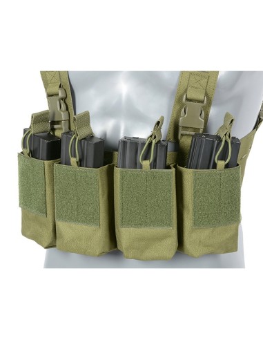 8Fields Chest Rig Laser-Cut avec porte chargeurs AR/AK - OD