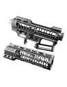 Mancraft CNC Superlight speedsoft body and handguard - Gunmetal Gray