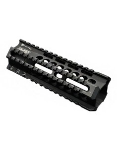 Mancraft CNC Quadrail RIS freefloat handguard for M4 / AR15 - 7inch
