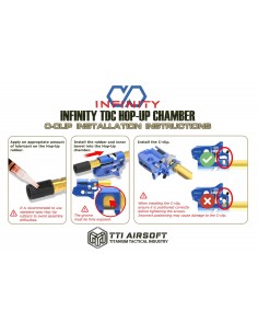 TTI Chambre Hop-Up CNC INFINITY TDC pour Hi-Capa - Noir -  2
