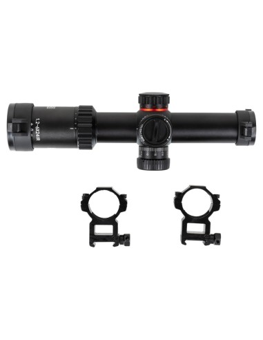 Specna Arms CORE 1.2-6X24IR Risle Scope - Black