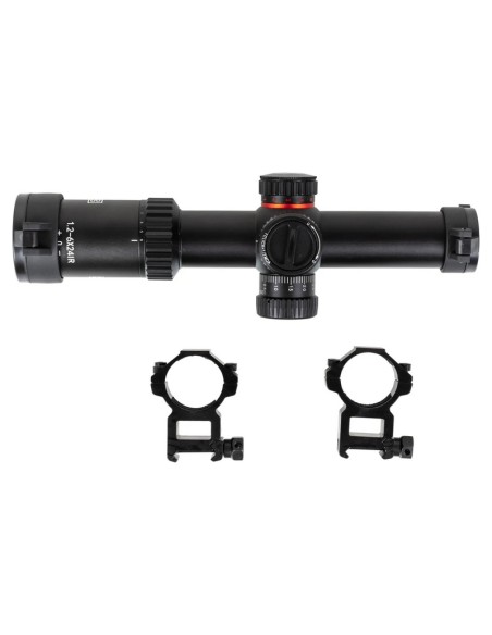 Specna Arms CORE 1.2-6X24IR Risle Scope - Black