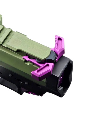 Mancraft Charging handle ambidextre pour M4 AEG - Violet