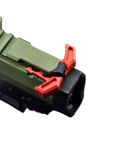 Mancraft Charging handle ambidextre pour M4 AEG - Rouge