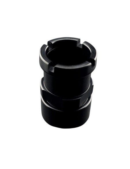 Mancraft Tokyo Marui / AEG Barrel Nut CNC - Black