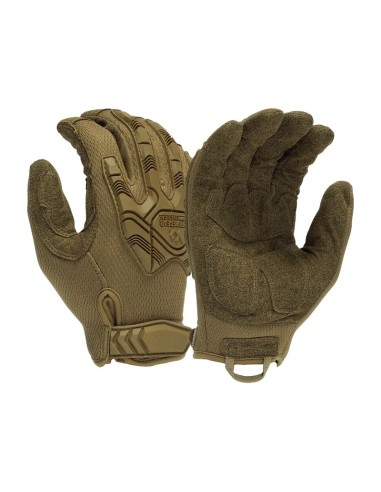 Pyramex Venture Gear Heavy Duty Impact Gloves Size L - Coyote