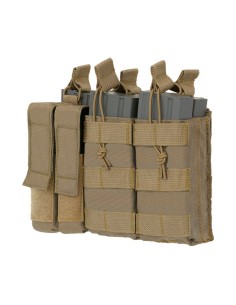 8FIELDS Tactical Triple 5.56 Mag/Pistol Pouch Panel - OD