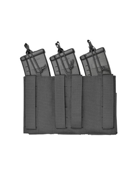 8FIELDS Pouch molle 6 chargeurs AK/AR15 Laser-Cut - Noir