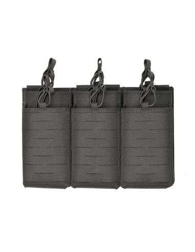 8FIELDS Pouch molle 6 chargeurs AK/AR15 Laser-Cut - Noir