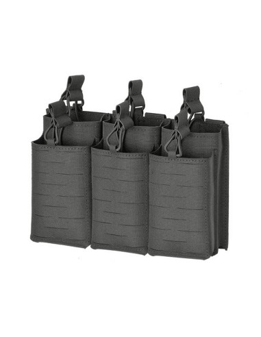 8FIELDS Pouch molle 6 chargeurs AK/AR15 Laser-Cut - Noir