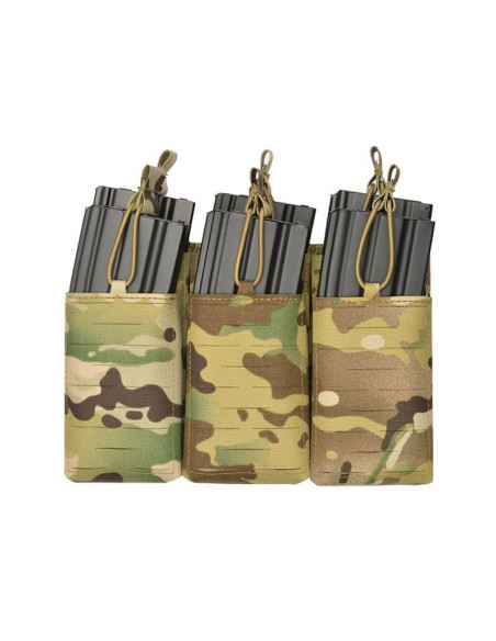 8FIELDS Pouch molle 6 chargeurs AK/AR15 Laser-Cut - CP