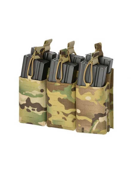 8FIELDS Pouch molle 6 chargeurs AK/AR15 Laser-Cut - CP