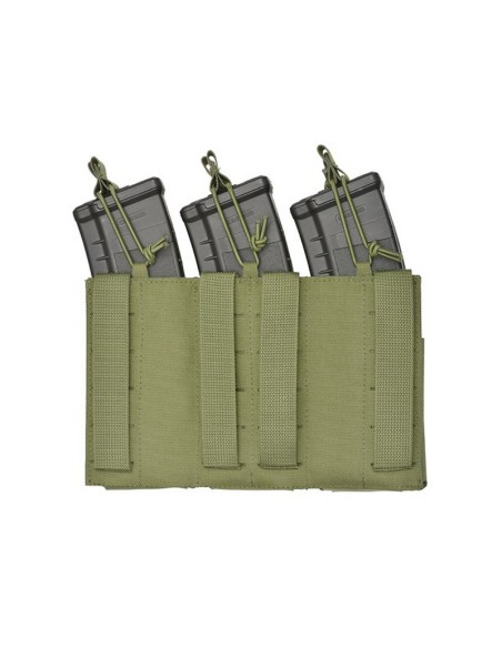 8FIELDS Pouch molle 6 chargeurs AK/AR15 Laser-Cut - OD
