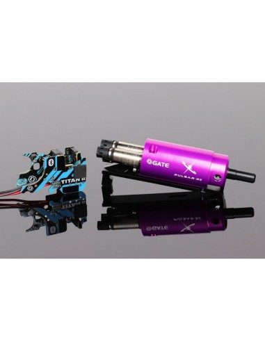 GATE PULSAR D V2 dual-solenoid HPA Engine with TITAN II FCU - FRONT...
